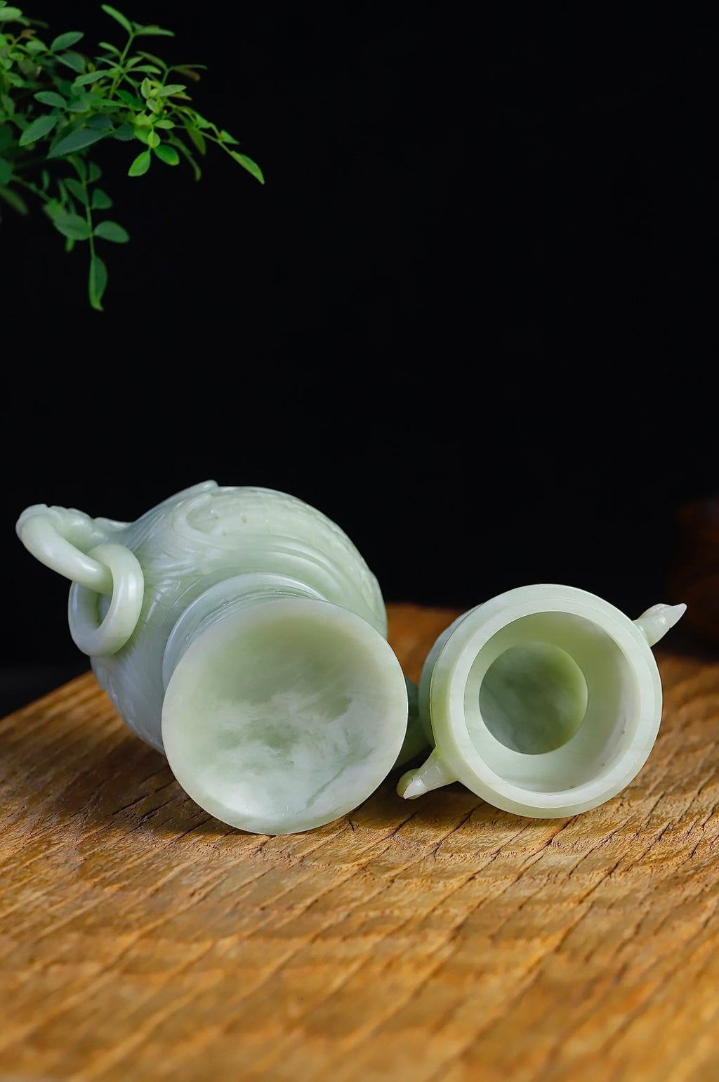《瑞獸守護 香爐》精品和田玉晴水擺件
