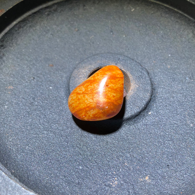 新疆和田玉薩金皮獨籽