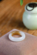 精品和田玉且末指环