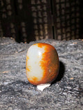 精品和田玉紅皮白肉無修獨籽