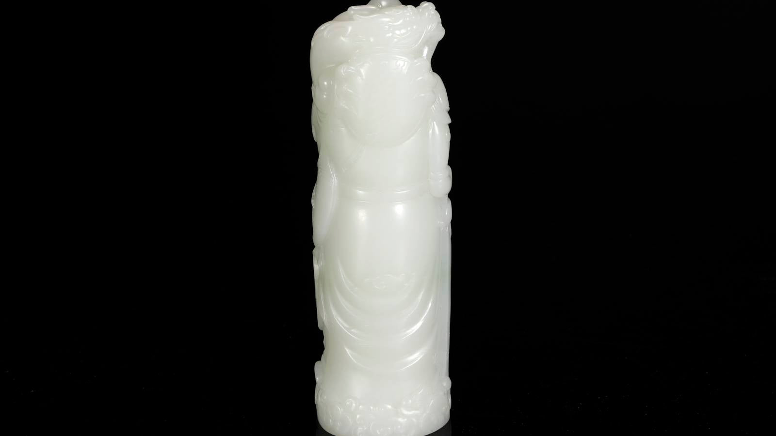 《忠義千秋》俄羅斯山料擺件