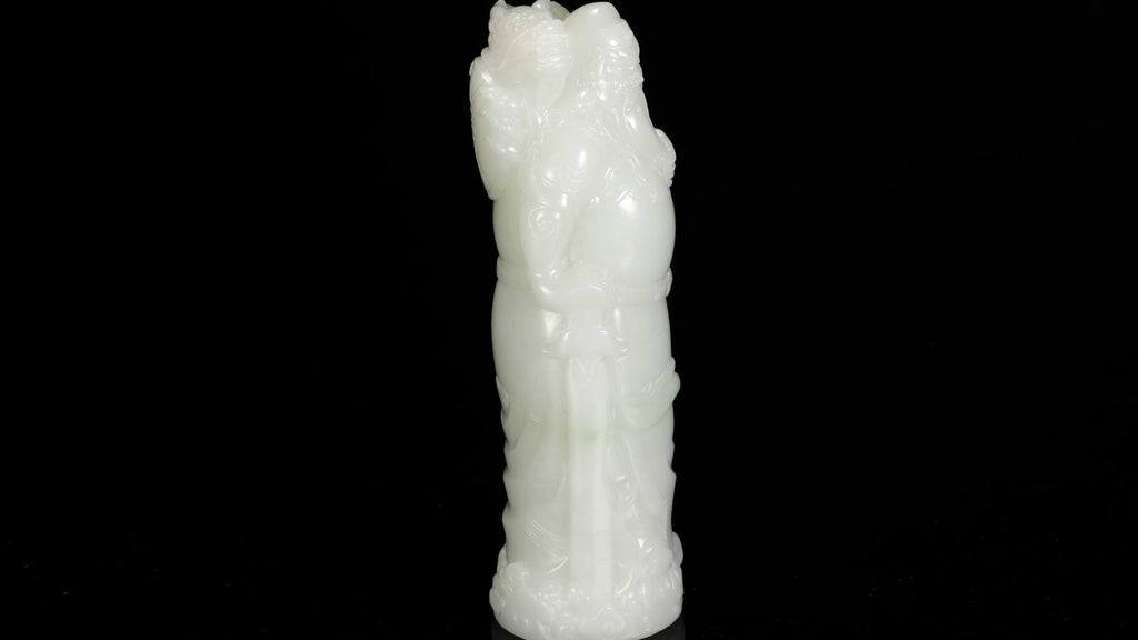 《忠義千秋》俄羅斯山料擺件