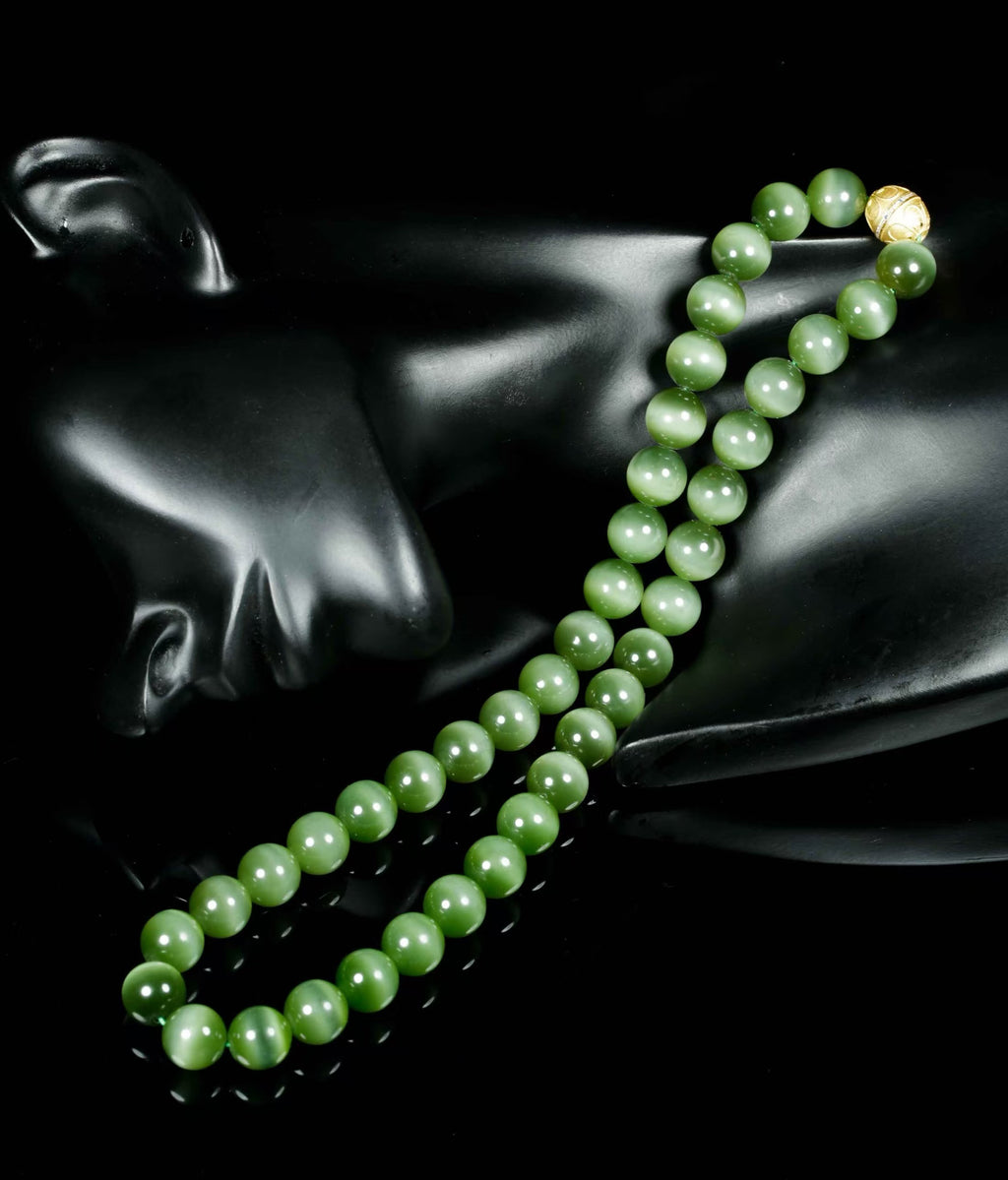 碧玉貓眼珠鍊