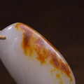 羊脂白紅皮白肉籽料吊墜