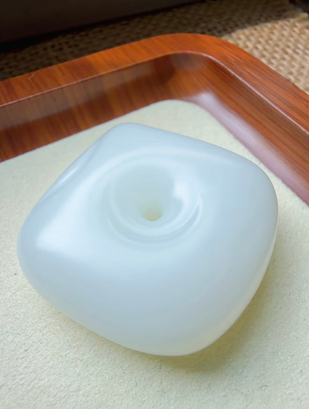 新疆和田玉頂級山料平安扣