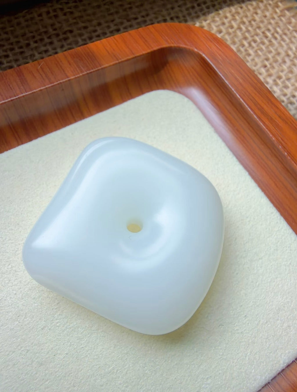 新疆和田玉頂級山料平安扣