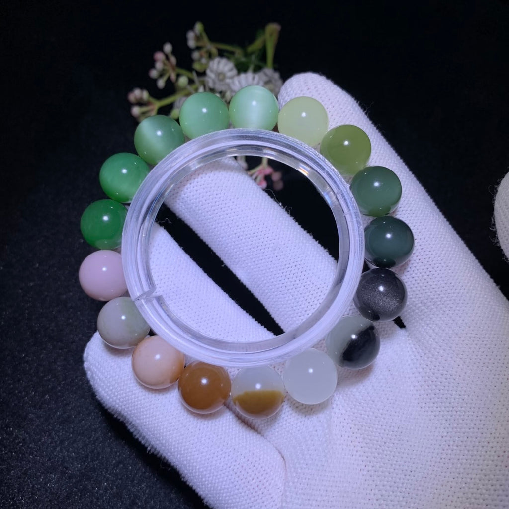 和田玉多寶手串卡11mm