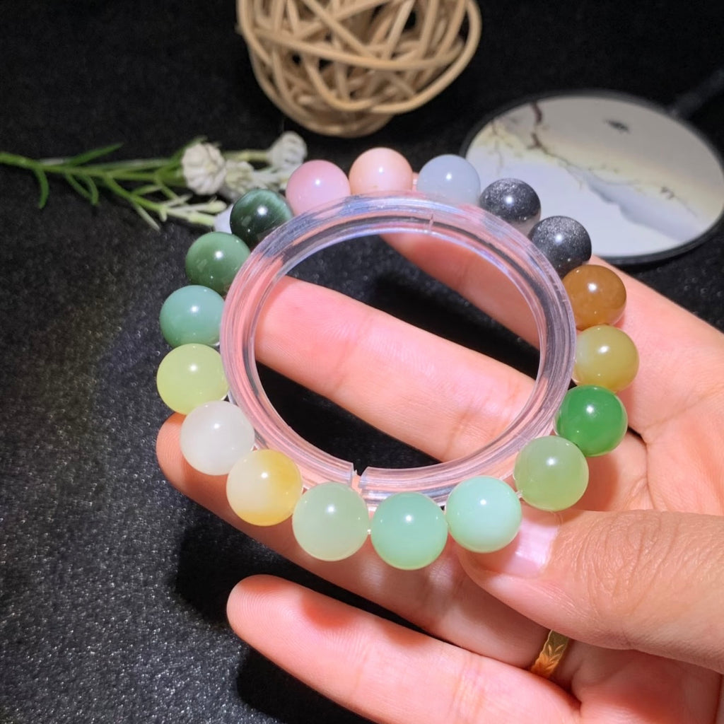 和田玉多寶手串卡10mm