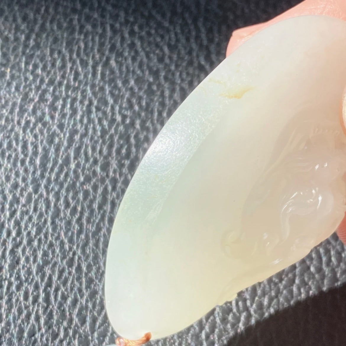 新疆和田玉籽料貔貅掛件
