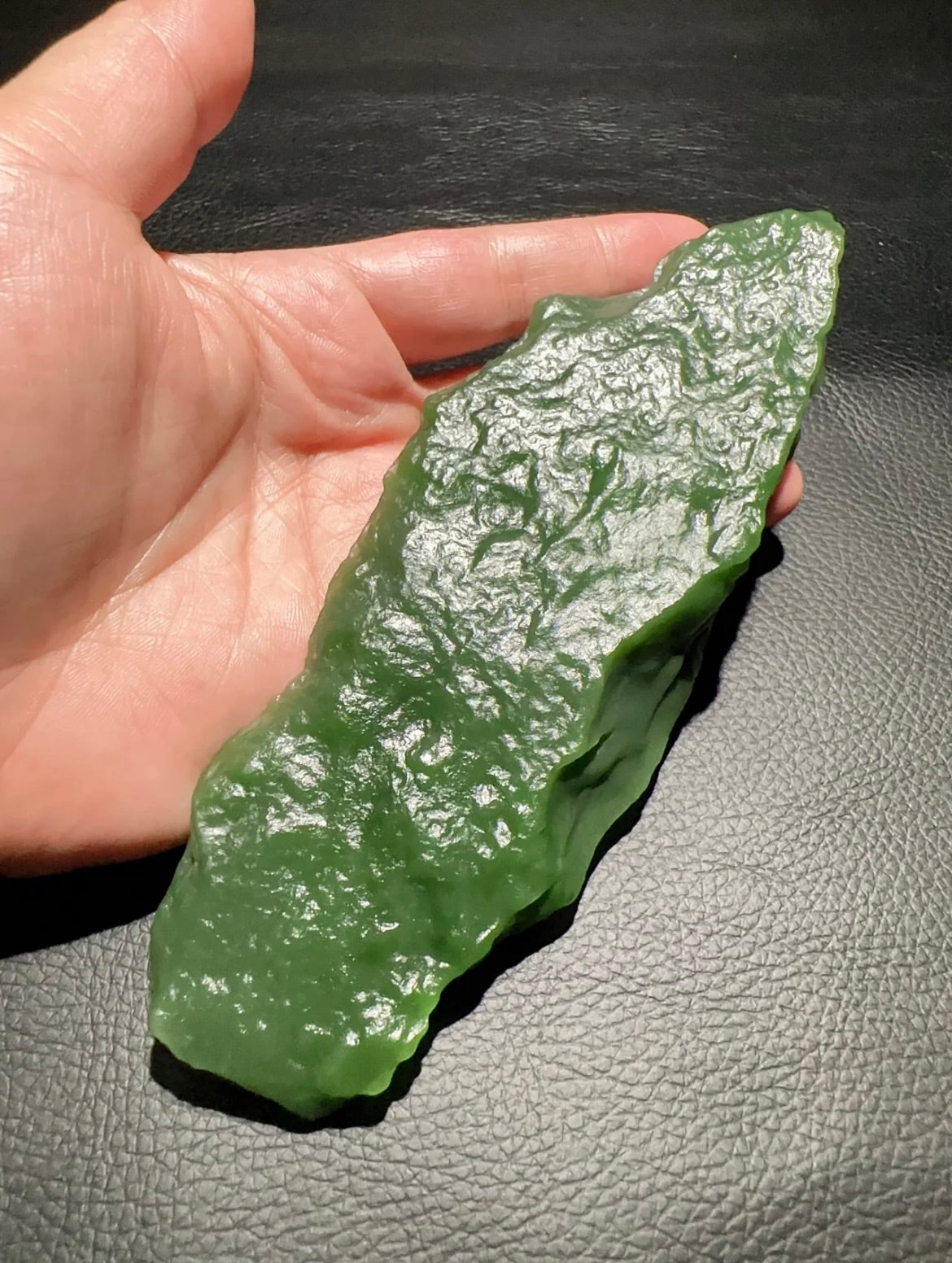 天然碧玉戈壁籽料擺件